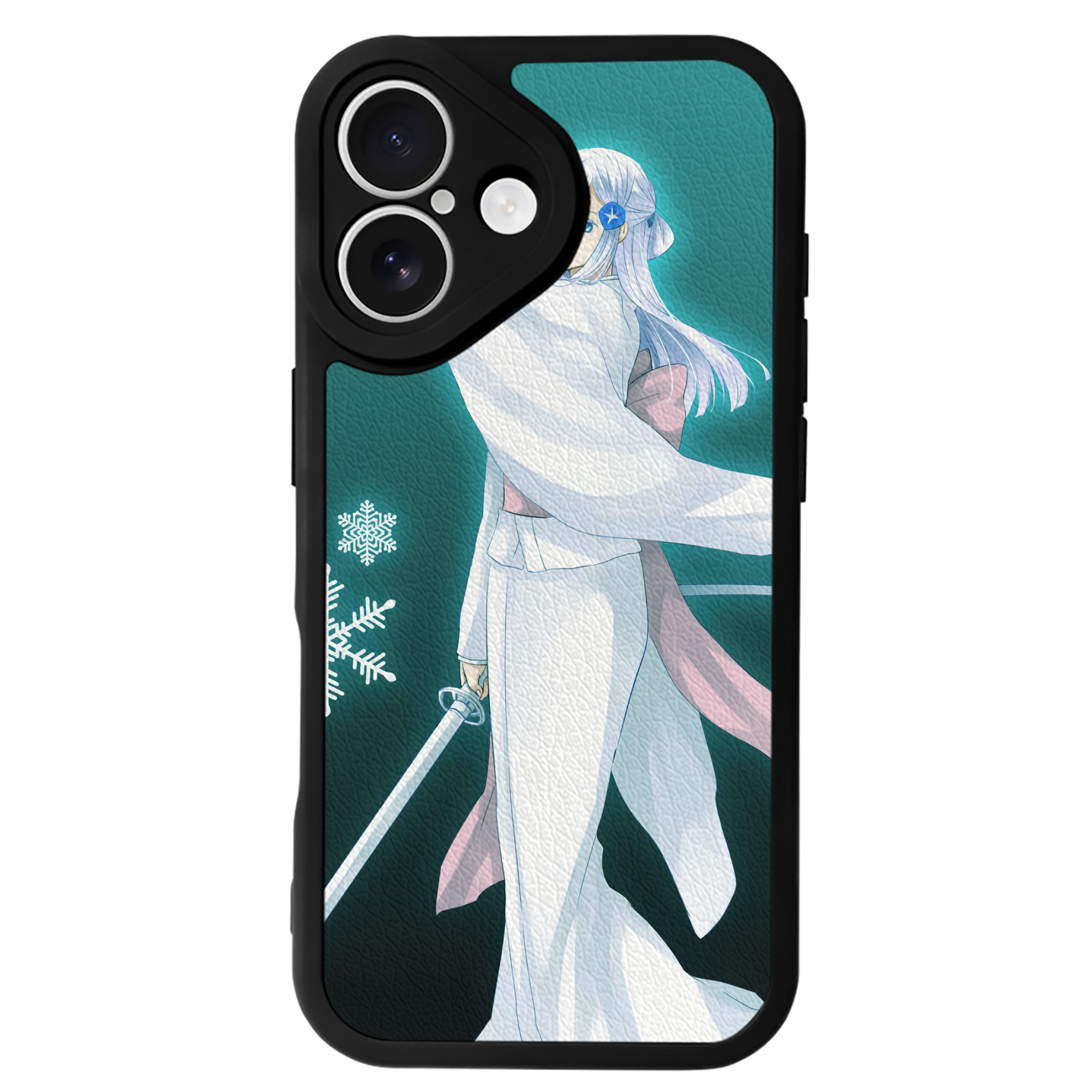 （画像用） ブリーチ BLEACH 【iPhone 16シリーズ対応】シリコンスマホケース（レザー調） 材質：シリコン